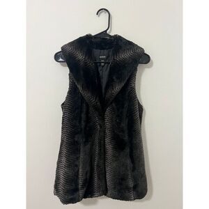 ALFANI WOMENS FAUX FUR VEST SIZE S‎